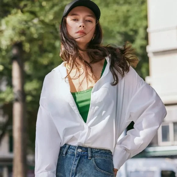 Oversized button down shirt - Picture 7 of 10